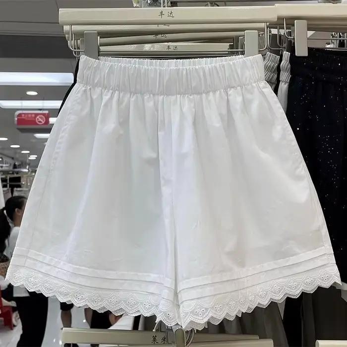 Shorts à jambes larges pour femmes