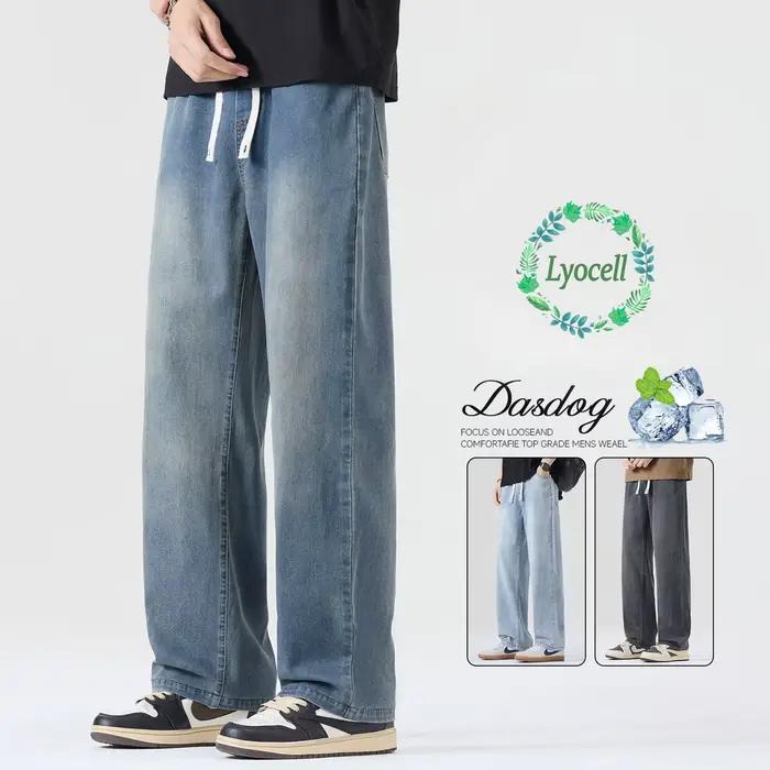 Pantalon en jean Tencel Lyocell pour homme