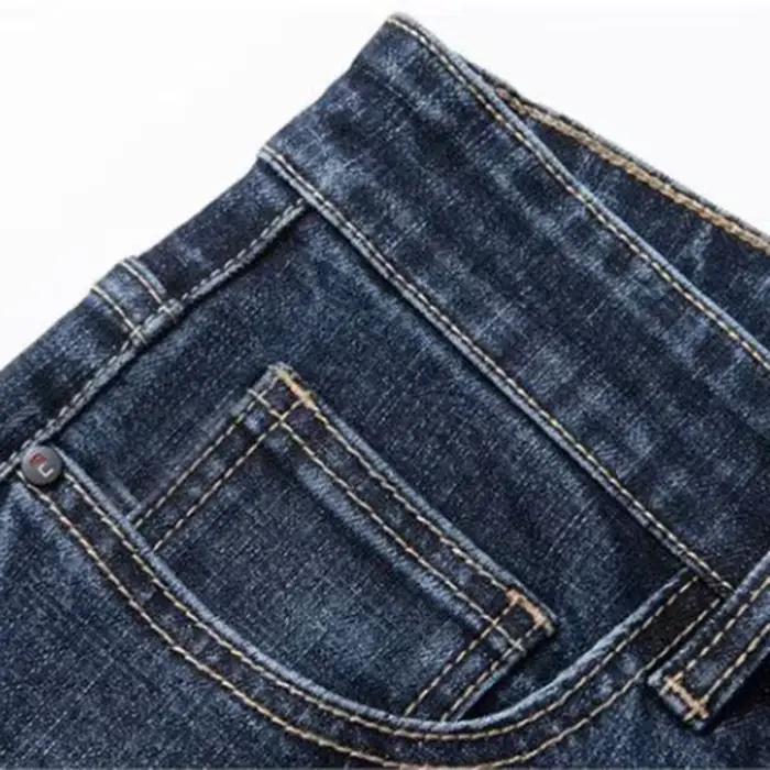 Jean droit extensible pour homme
