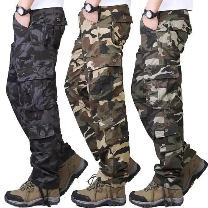 Solomon-Pantalon militaire camouflage pour homme