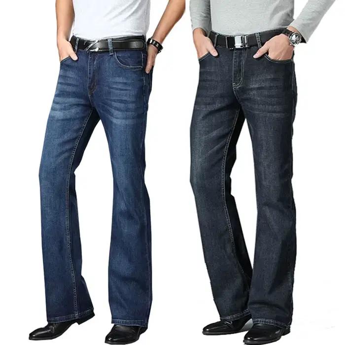Jeans pour hommes, coupe évasée