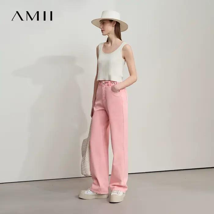 Jeans minimalistes pour femmes AMII