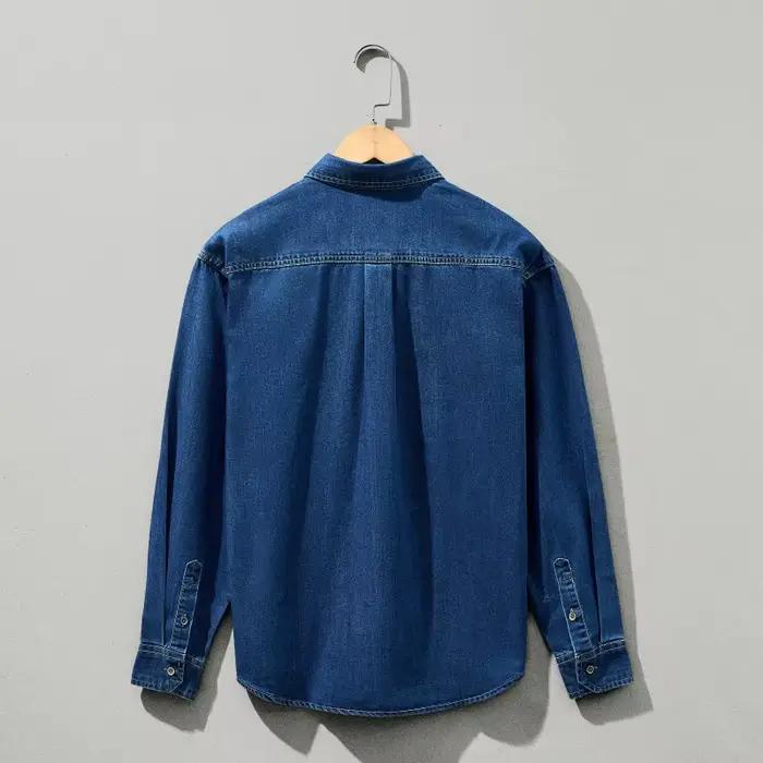Chemise en jean à manches longues pour homme 2026 – Nouvelle collection printemps-automne