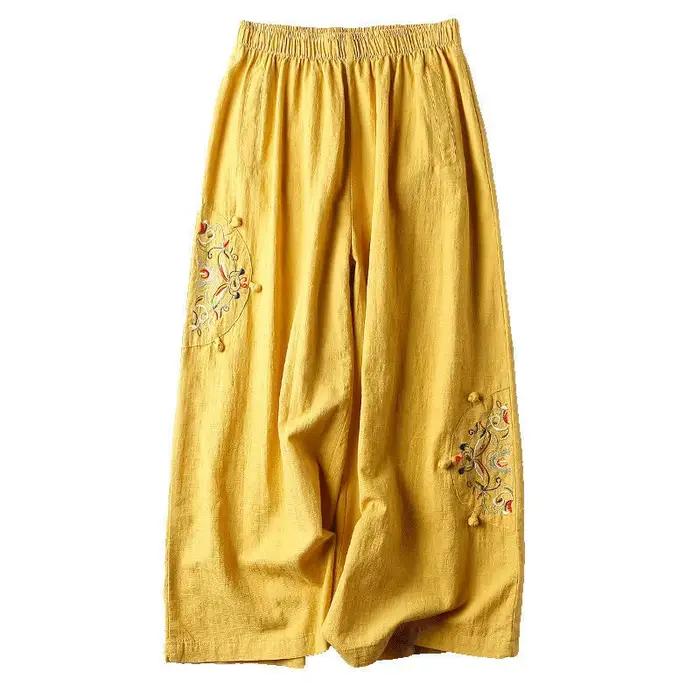 Pantalon ample à jambes larges pour femmes