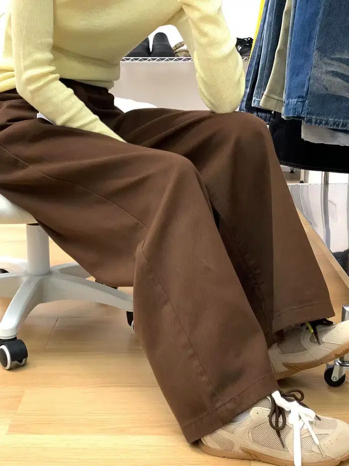 Jean taille haute Vintage américain élégant pour femmes