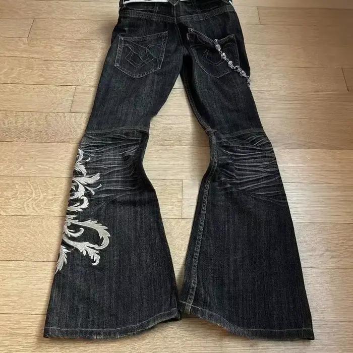 Nouveau Jean Large Y2K Micro La Retro 2006 pour Femme