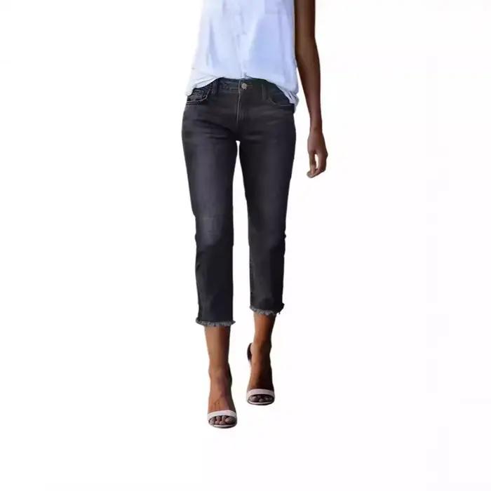 Jeans élastiques à la mode pour femmes