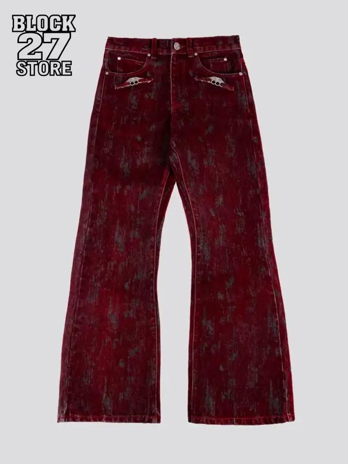 Jeans pour hommes style vintage américain