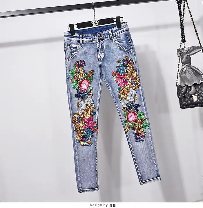 Veste en jean de Style européen