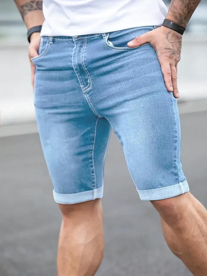 Pantalon en denim de rue américain populaire pour hommes