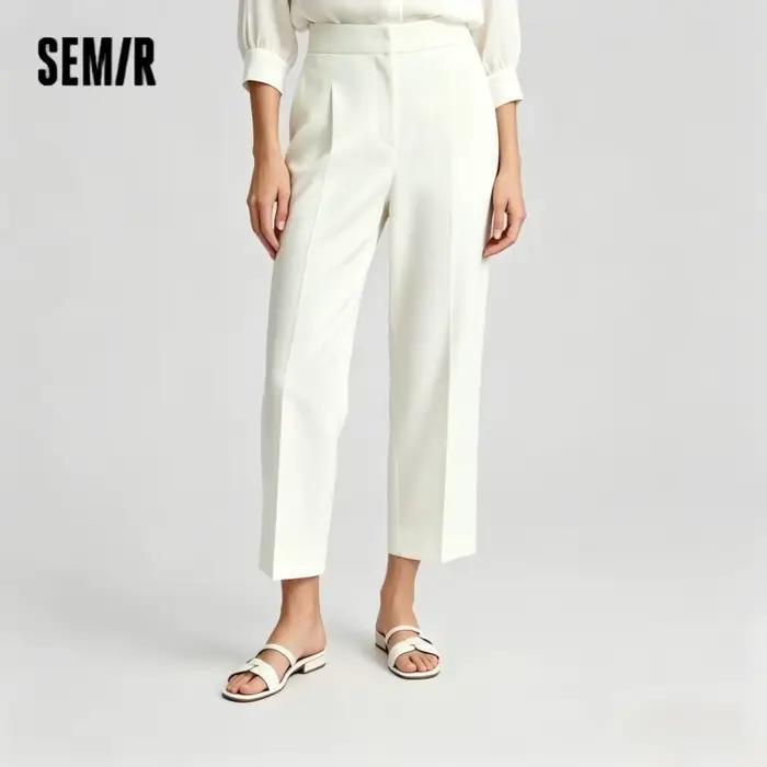 Pantalon Femme Semir Tissé 2026 – Ample