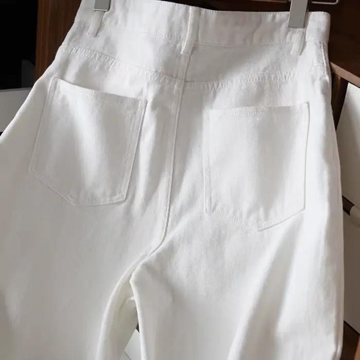 Jeans taille haute décontractés pour femmes