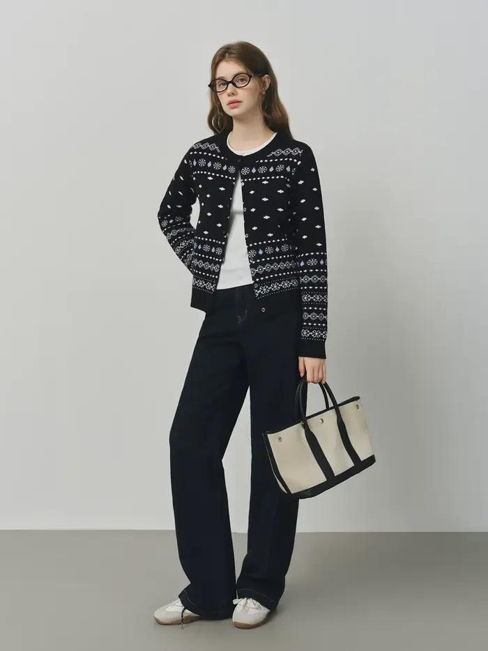 FSLE rétro brut Denim taille haute jambe droite jean femmes 2025 début automne nouveau coupe 3D minceur