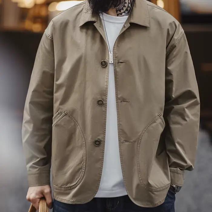 Maden – veste de travail Vintage française pour hommes