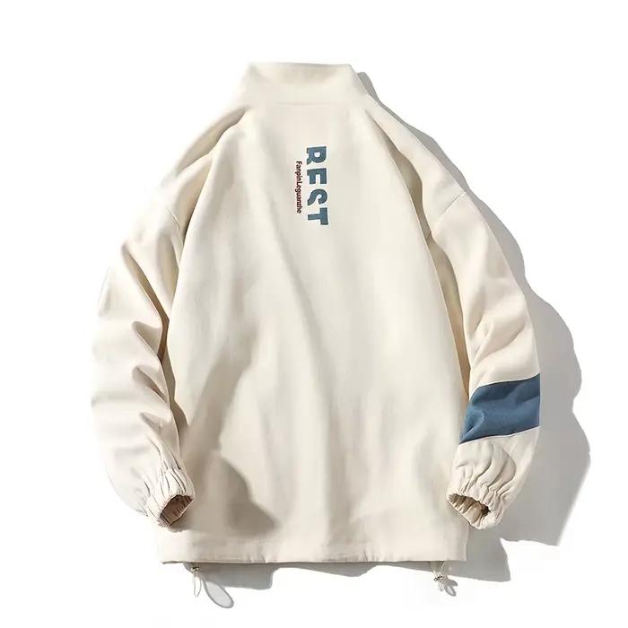 Veste de sport patchwork pour hommes