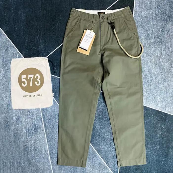 Pantalon 100% coton pour hommes