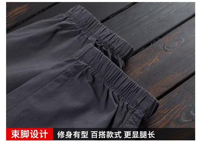 Pantalon cargo homme haute élasticité printemps été gris vert armée noir coupe ample multipoches jogger décontracté style safari occasions quotidiennes loisirs