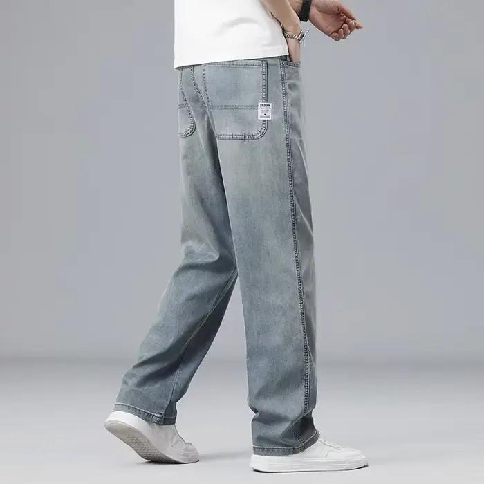 Lyocell-Jeans Ultra-Mince artificiel astique pour Homme