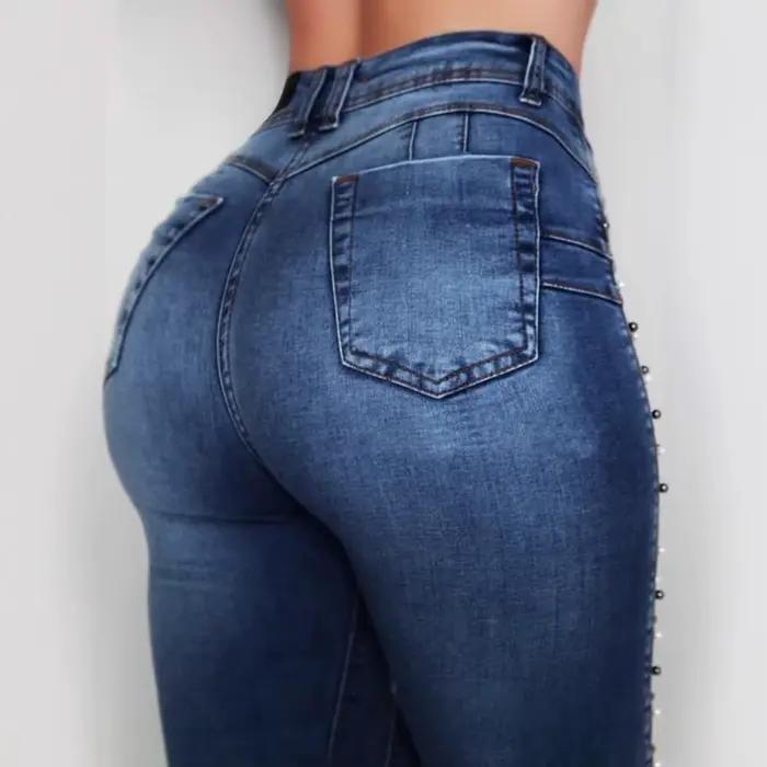Jean crayon amincissant