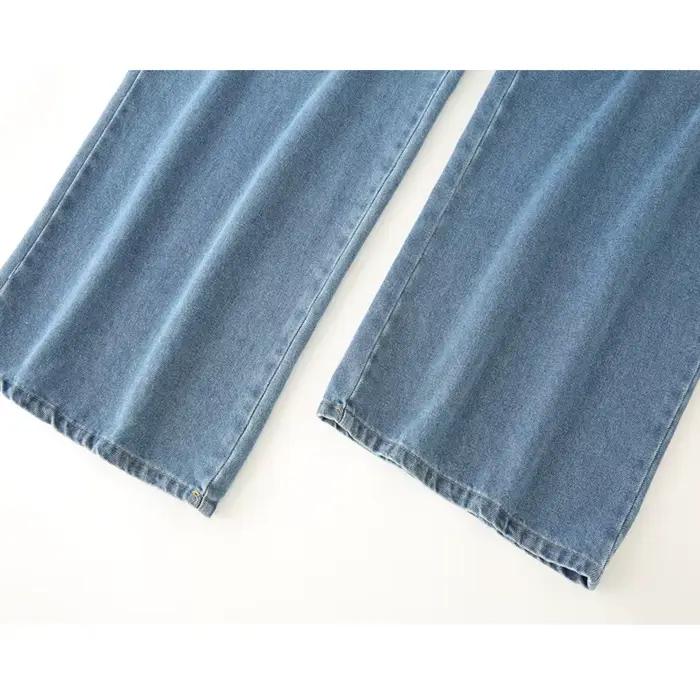 MUJER 2025 jean femme bleu Baggy