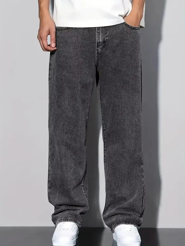 Jean à jambes droites pour hommes