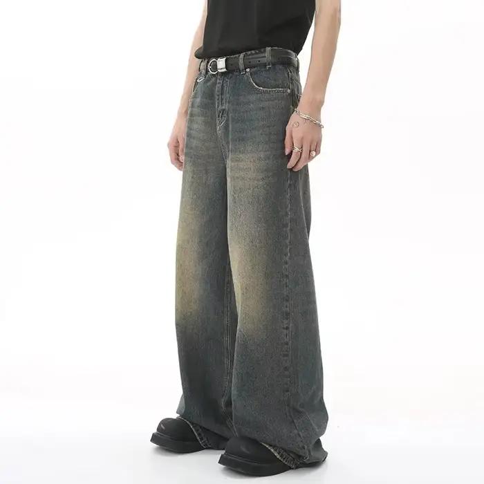 Nouveaux hommes Baggy jambe droite