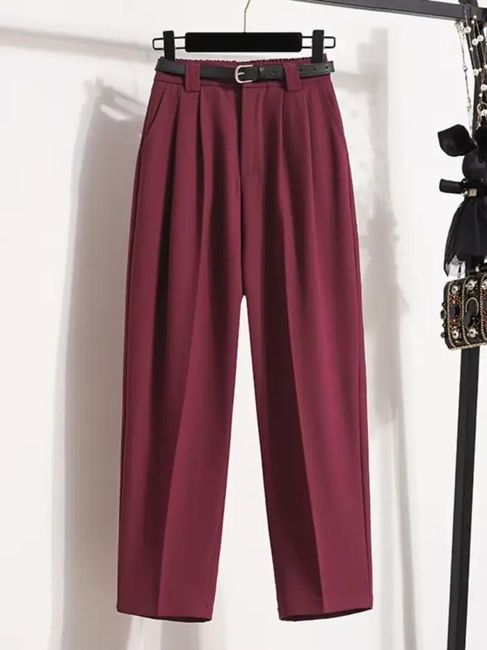 Pantalon grande taille pour femmes