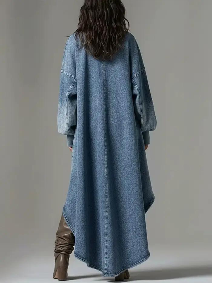 Robe en jean ample pour femme