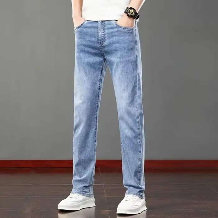 Jean slim homme été 2026 – Coupe droite