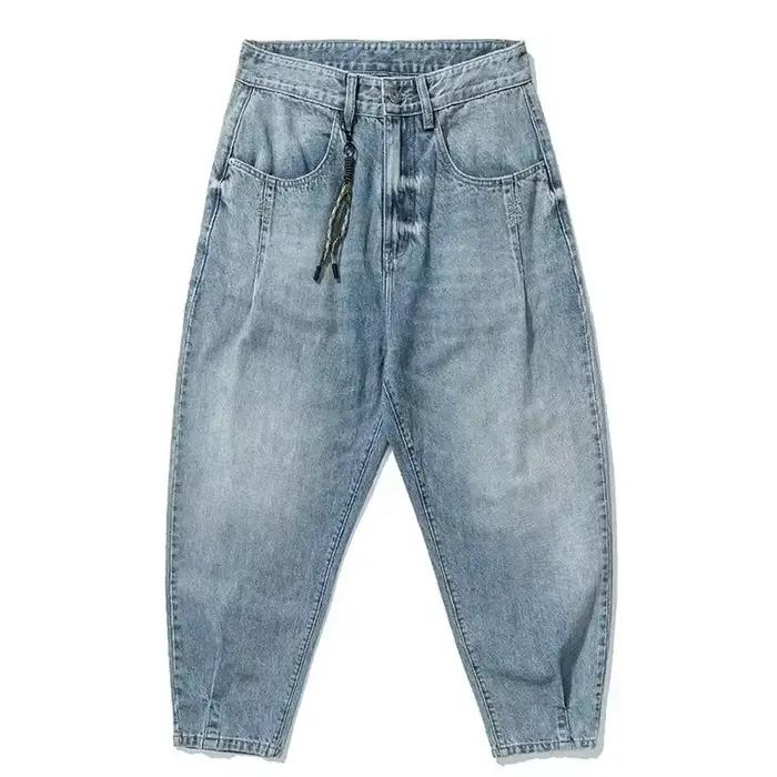 Jean ample délavé style Harlan pour homme