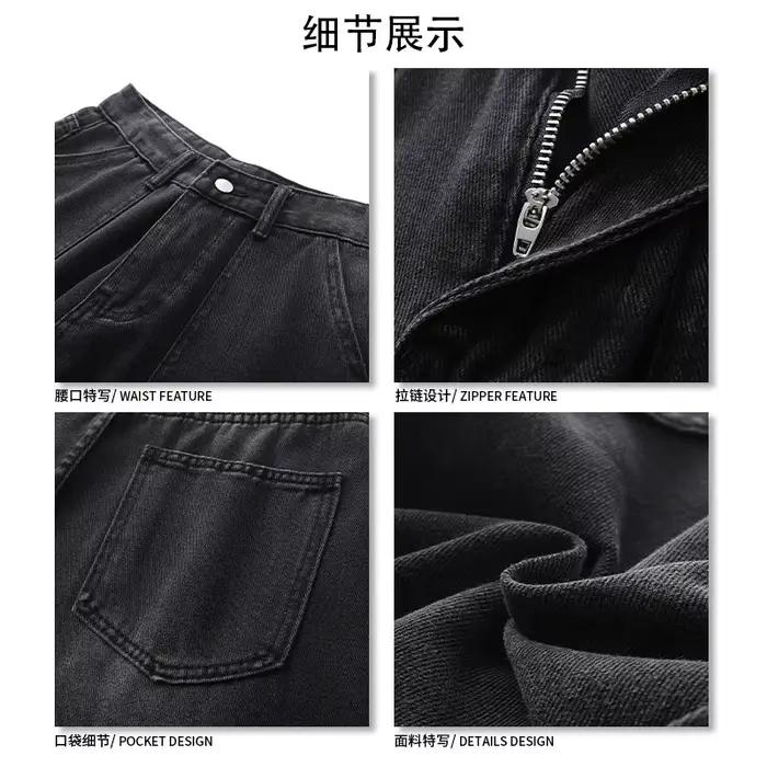 Guitar ANS-Pantalon cargo taille haute pour femme