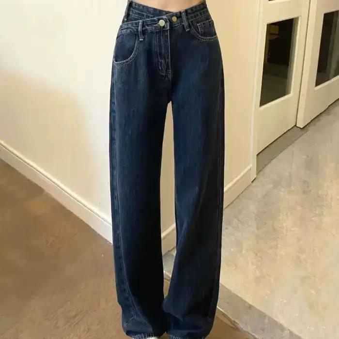 Pantalon de cowboy de Corée du Sud pour femme
