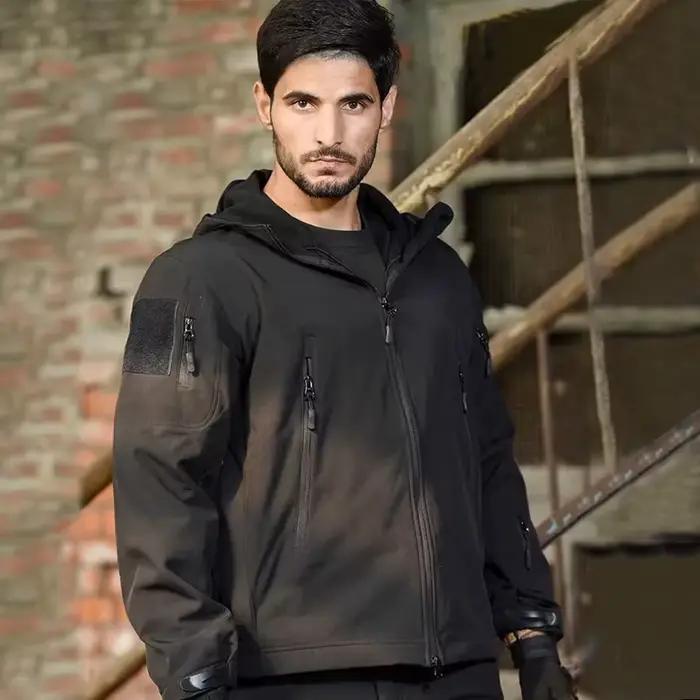 Ensembles de vestes tactiques imperméables d'hiver pour hommes