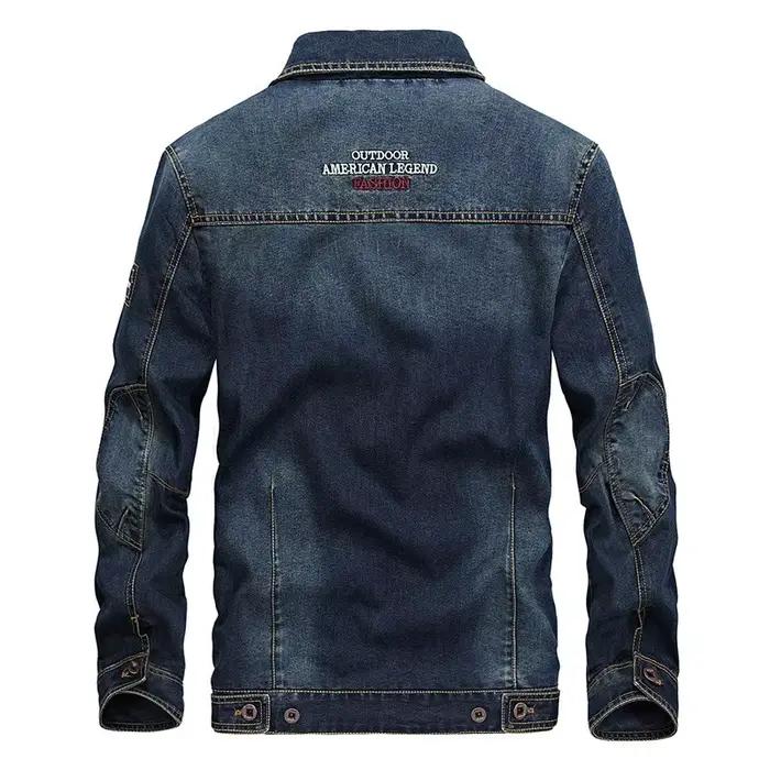 Veste en jean pour homme de haute qualité