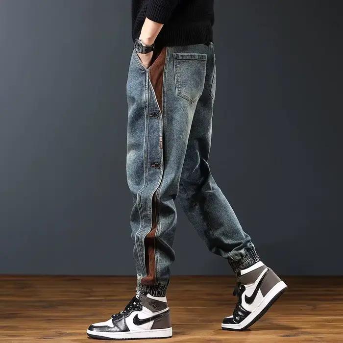 Jeans de travail haut de gamme pour hommes en automne et en hiver