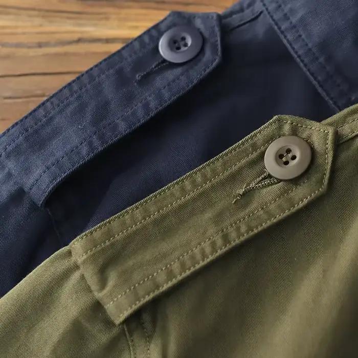 Veste cargo multi-poches M43 pour homme