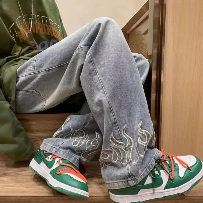 Jean à Jambes Larges pour Homme