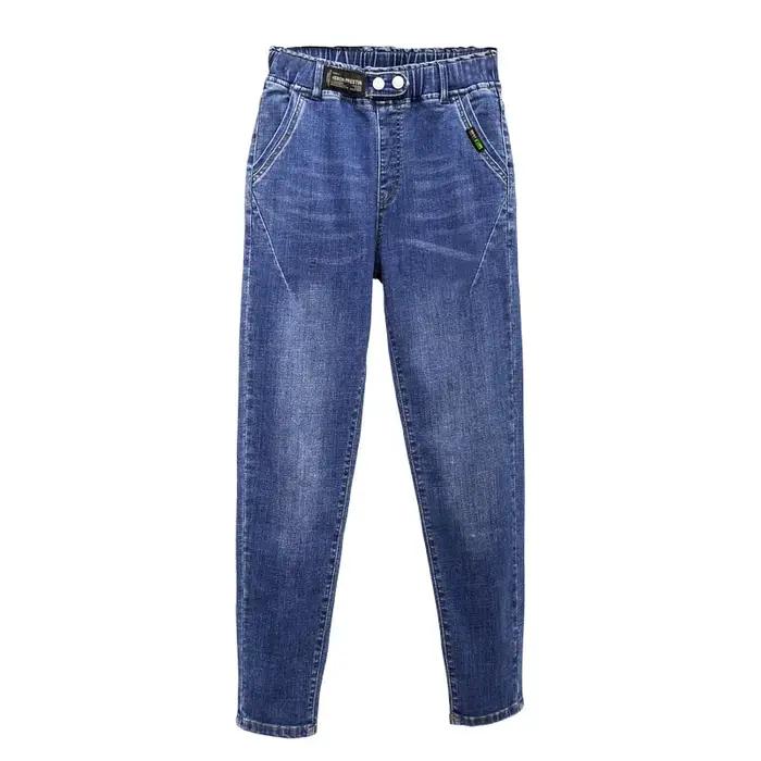 5XL taille haute jean femmes Vintage grande
