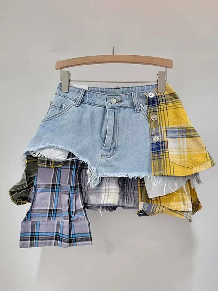 DEAT – jupe en jean pour femmes