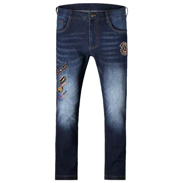 Jean brodé pour hommes