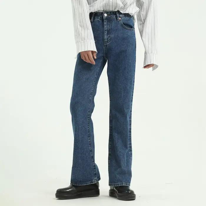 Jean évasé coupe cintrée pour hommes