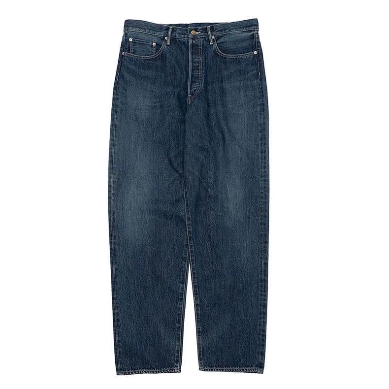 Graphpaper Selvage Denim Jeans coniques à cinq poches