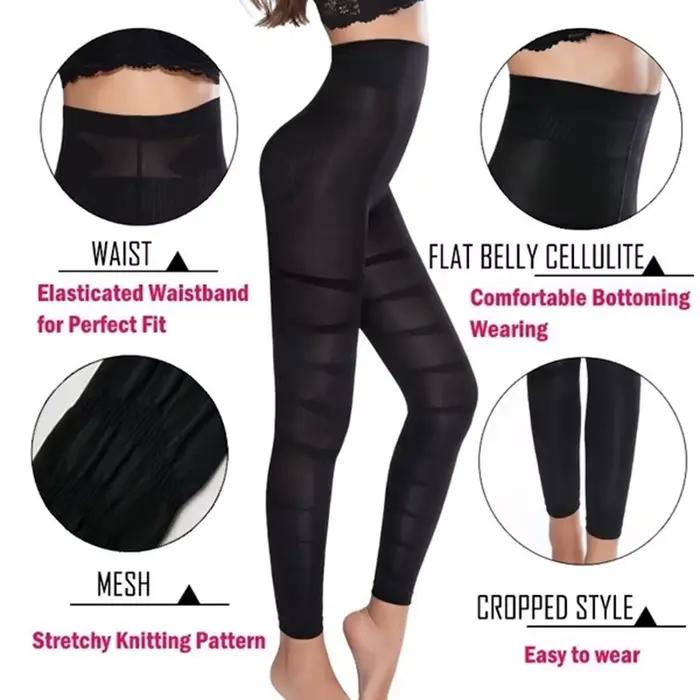 Leggings taille haute pour femmes, sculpture, contrôle ferme des jambes, ventre plat, slim, collants