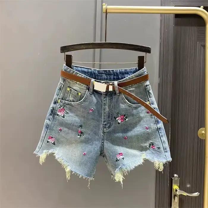 Jean pour femmes grande taille, jean à fermeture éclair, pantalon en jean pour femmes, mode féminine