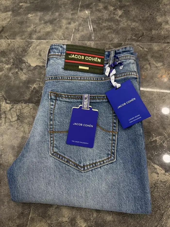 OECHSLI jean coton mince hommes 2026 printemps été nouveau extérieur qualité broderie confortable dr