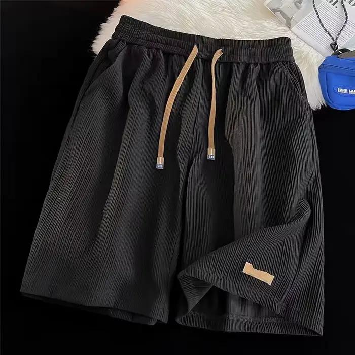 Shorts de basketball à séchage rapide pour garçons, décontractés, polyvalents, coupe ample, longueur