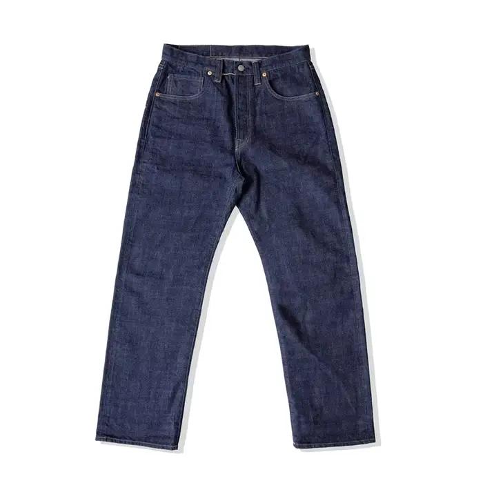 Red Tornado S1000XX WWII modèle large jean droit un lavage 14oz lisière Denim