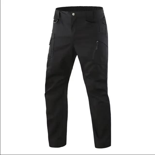 Pantalon Cargo pour hommes, multi-poches, imperméable, résistant à l'usure, salopette d'entraînement