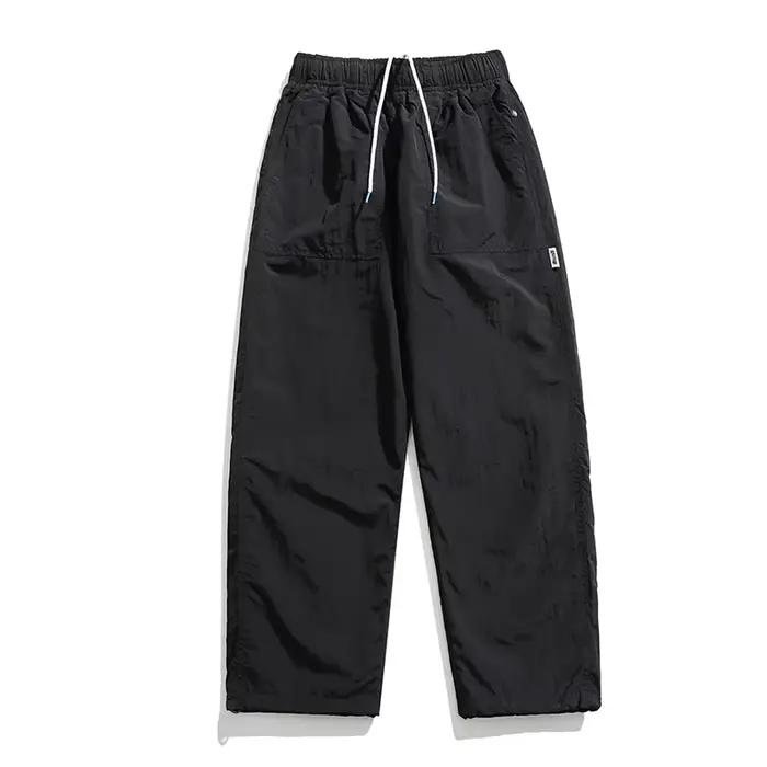 Pantalon de travail ample à jambes droites à séchage rapide – Style unisexe pour lui et son Camping