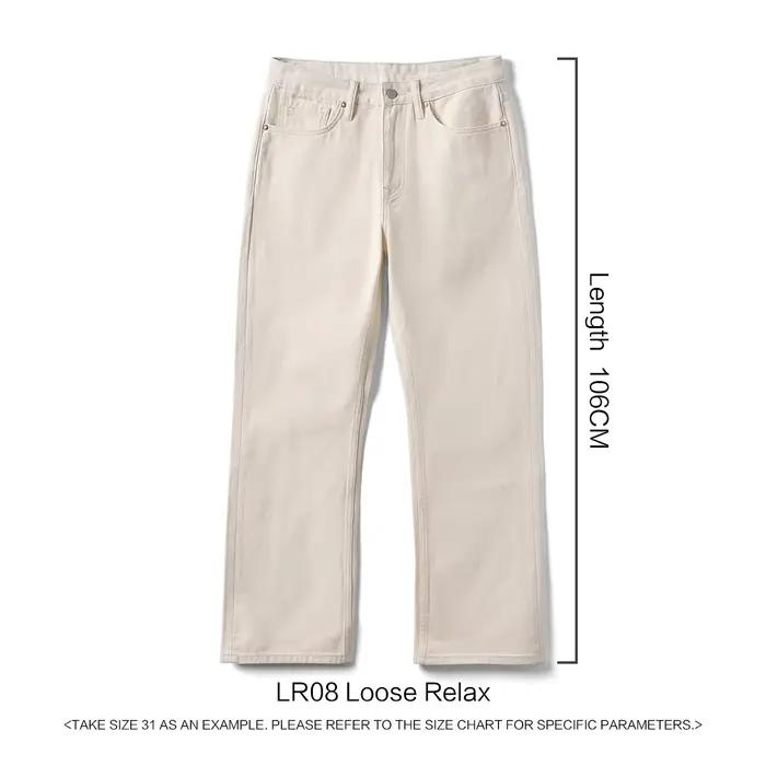 SIMWOOD Nouvelle Collection Printemps 2026 – Jean Vintage Délavé Coupe Ample et Décontractée 11.3oz